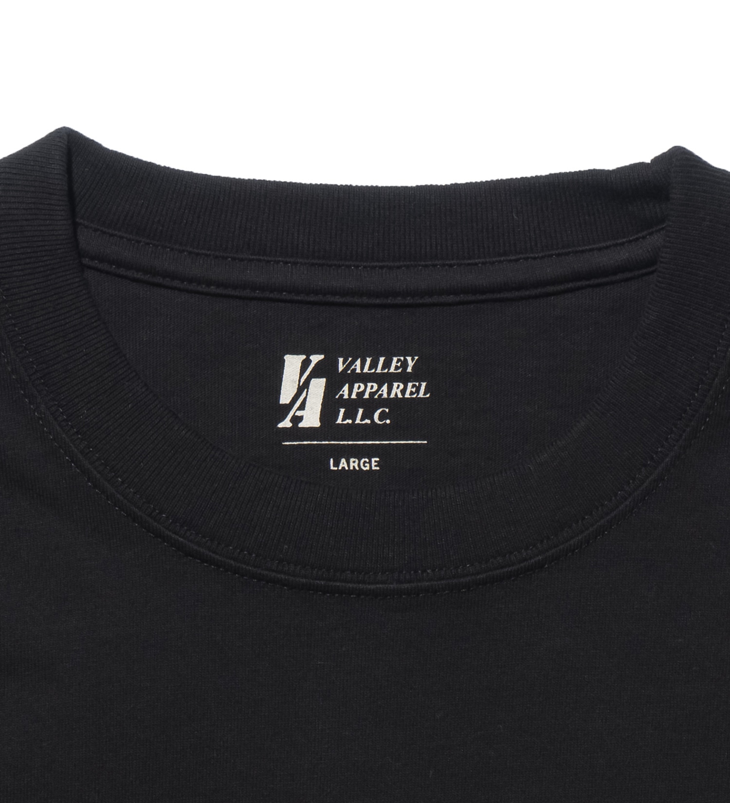 VALLEY APPAREL(バレー アパレル)のヒストリー 長袖Tシャツ|トップス/Tシャツ/カットソー/メンズ|ブラック