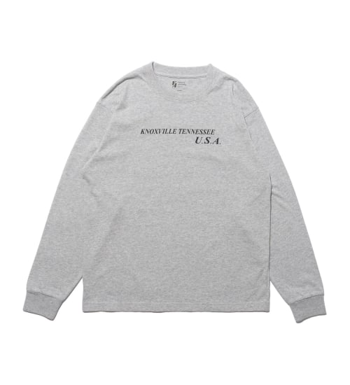 VALLEY APPAREL(バレー アパレル)のヒストリー 長袖Tシャツ|トップス/Tシャツ/カットソー/メンズ|ヘザ－グレー
