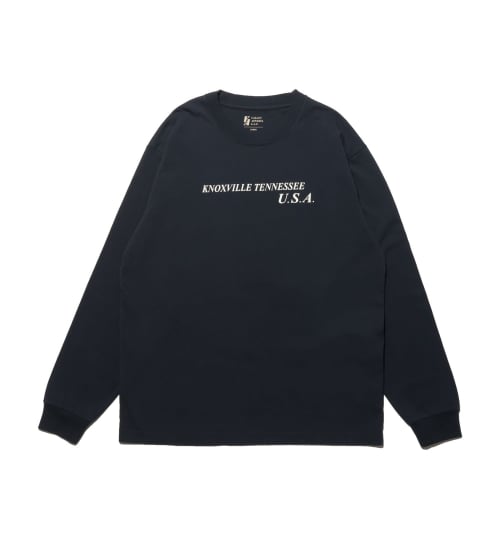 VALLEY APPAREL(バレー アパレル)のヒストリー 長袖Tシャツ|トップス/Tシャツ/カットソー/メンズ|ネイビー
