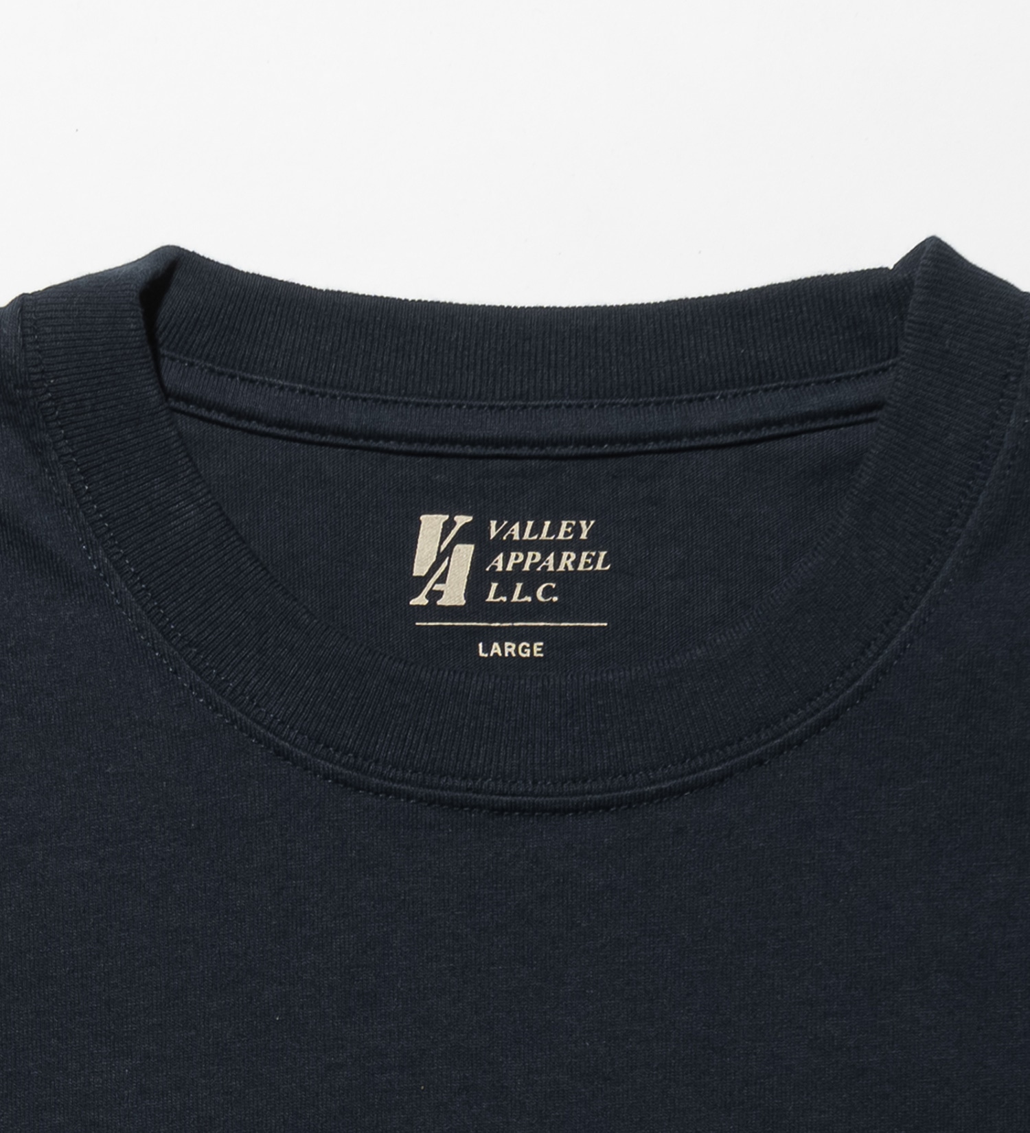 VALLEY APPAREL(バレー アパレル)のヒストリー 長袖Tシャツ|トップス/Tシャツ/カットソー/メンズ|ネイビー