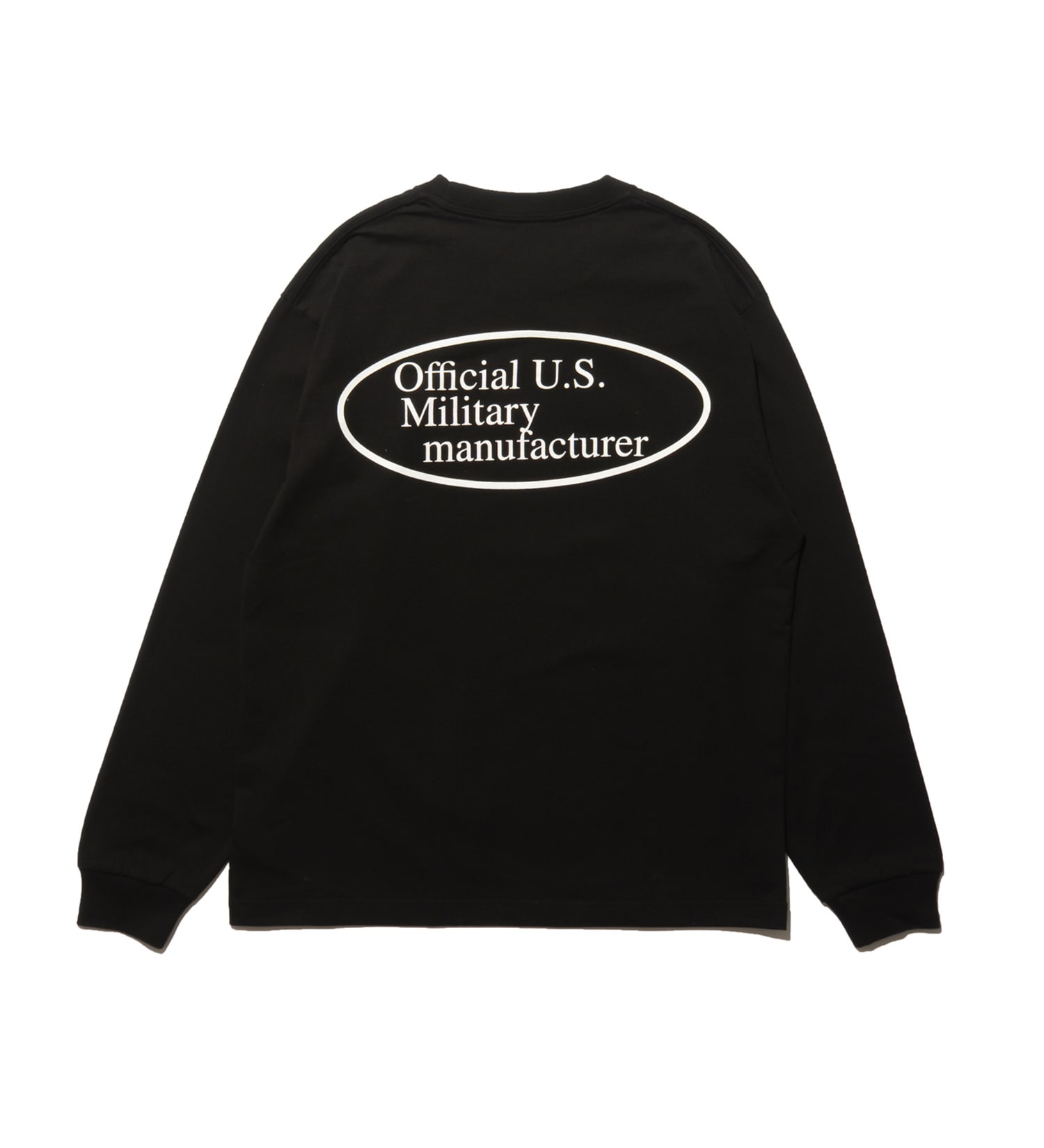 VALLEY APPAREL(バレー アパレル)のOMM 長袖Tシャツ|トップス/Tシャツ/カットソー/メンズ|ブラック