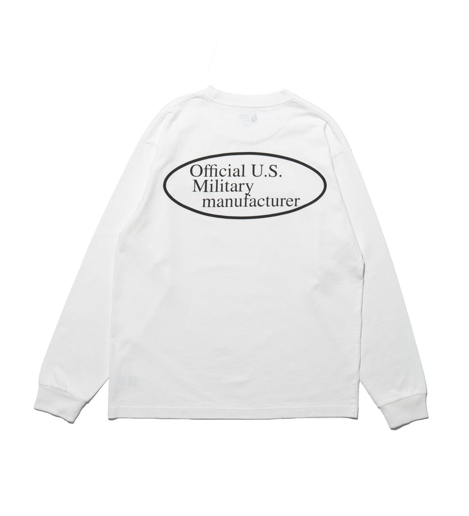 VALLEY APPAREL(バレー アパレル)のOMM 長袖Tシャツ|トップス/Tシャツ/カットソー/メンズ|ホワイト