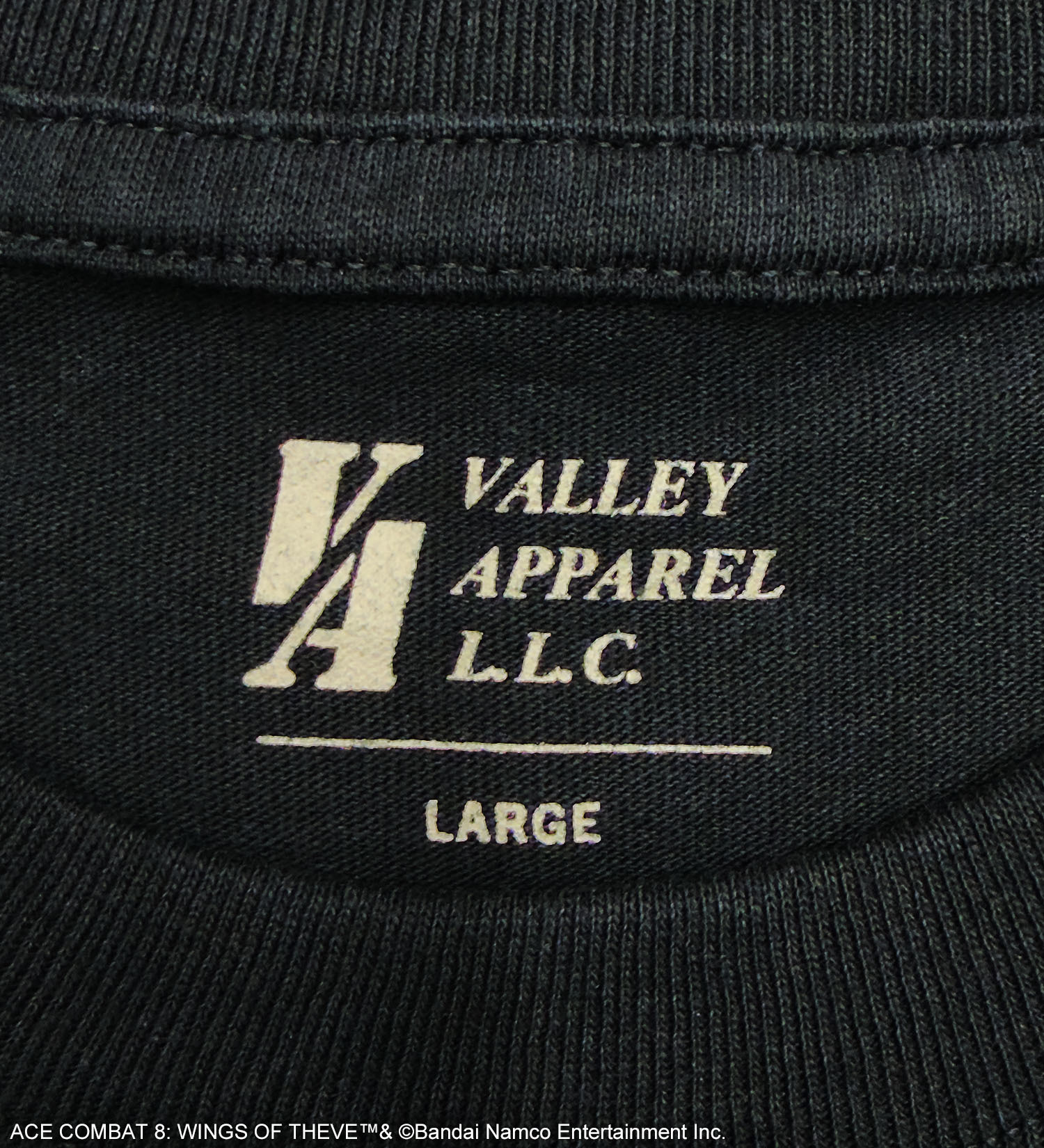 VALLEY APPAREL(バレー アパレル)の【VALLEY APPAREL x ACECOMBAT】Tシャツ|トップス/Tシャツ/カットソー/メンズ|ブラック