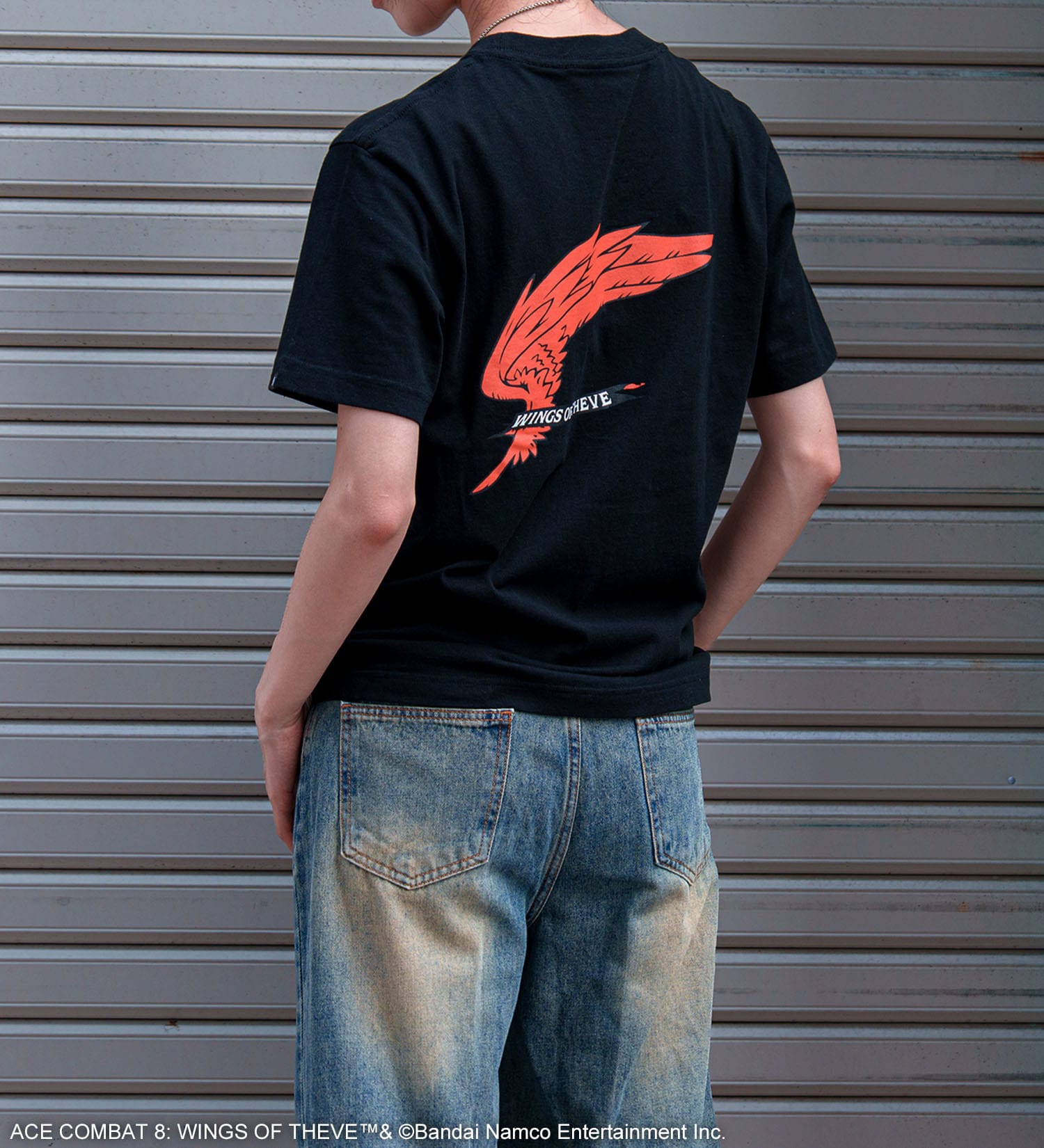 VALLEY APPAREL(バレー アパレル)の【予約】【VALLEY APPAREL x ACE COMBAT】Tシャツ|トップス/Tシャツ/カットソー/メンズ|ブラック