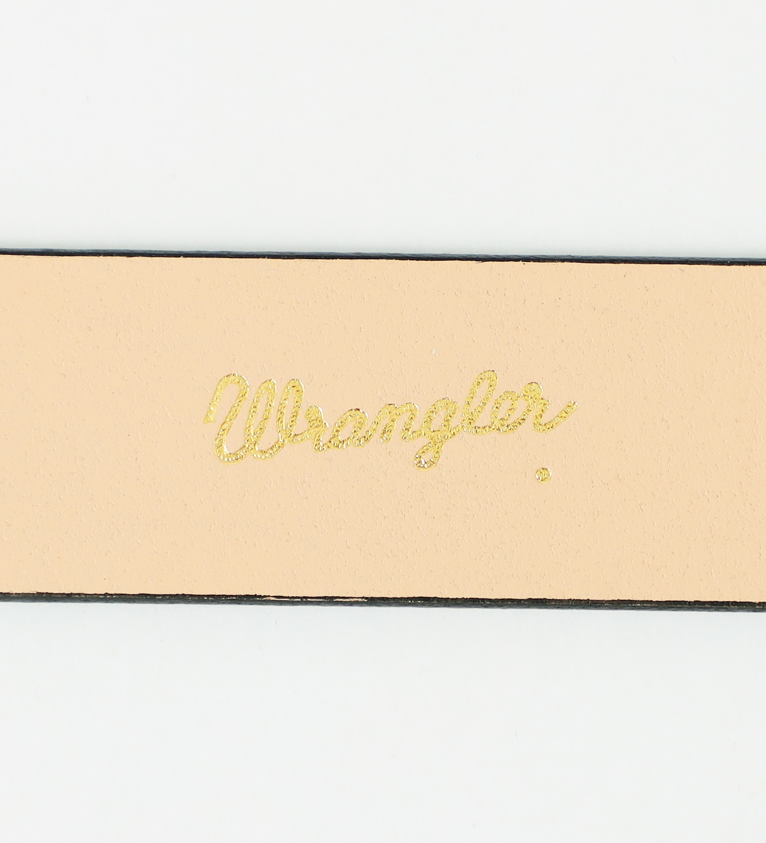Wrangler(ラングラー)のWrangler牛革ベルト|ファッション雑貨/ベルト/メンズ|ブラック