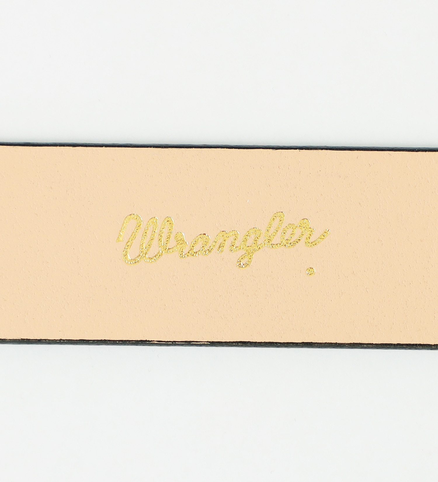 Wrangler(ラングラー)の牛革ベルト|ファッション雑貨/ベルト/メンズ|ブラック