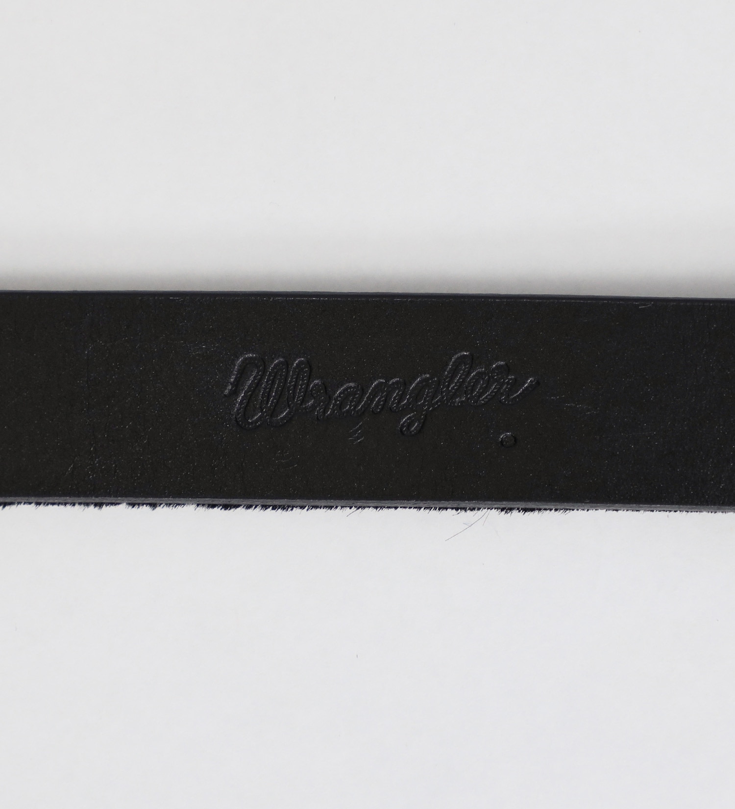 Wrangler(ラングラー)のWrangler HIAR ON HIDEベルト|ファッション雑貨/ベルト/メンズ|ブラック