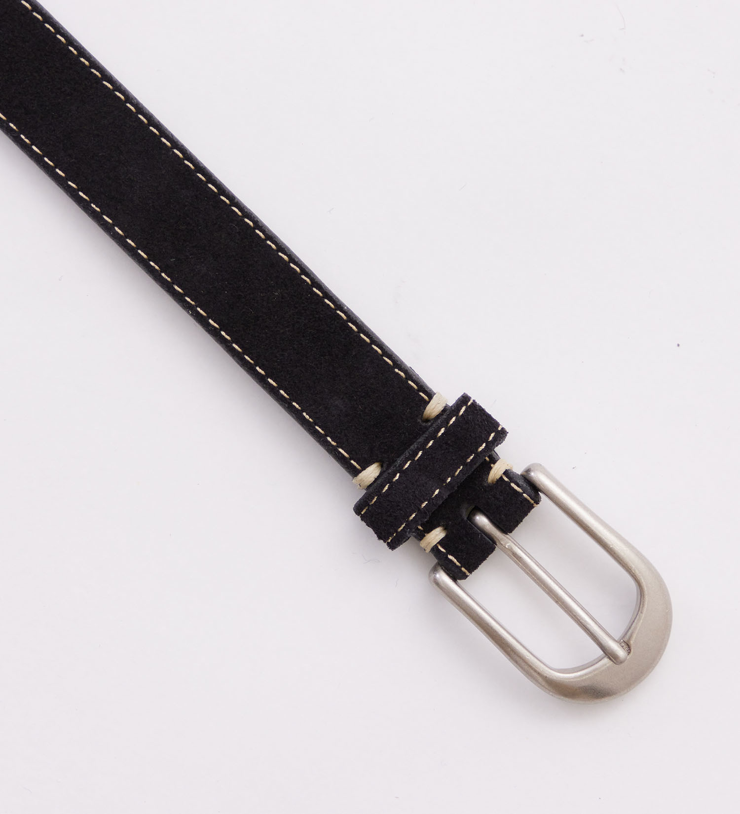 Wrangler(ラングラー)のWrangler STITCH BELT / スエード|ファッション雑貨/ベルト/メンズ|ブラック