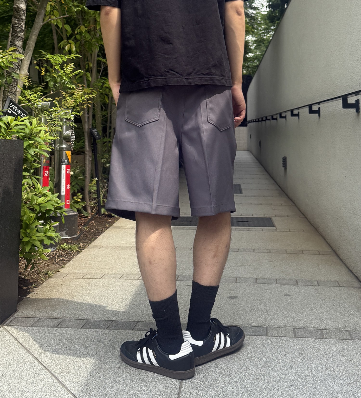 Wrangler(ラングラー)のWRANCHER タックスラックスショーツ|パンツ/パンツ/メンズ|グレー