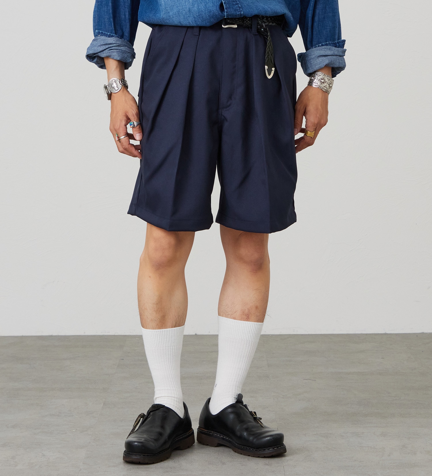 Wrangler(ラングラー)のWRANGLER WRANCHER/ランチャーショーツ /ショートパンツ|パンツ/パンツ/メンズ|ネイビー