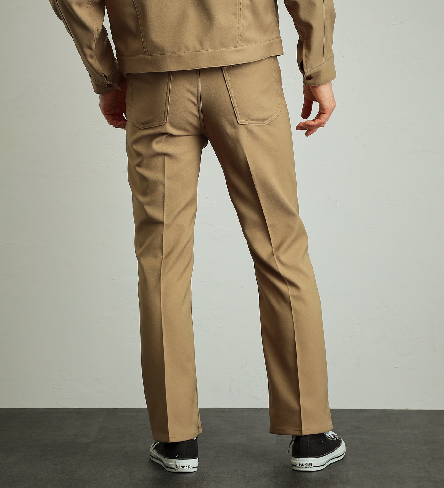 Wrangler(ラングラー)の【試着対象】【ベストセラー】WRANGLER WRANCHER/ランチャー フレアードレスパンツ（レングス74cm）|パンツ/パンツ/メンズ|ベージュ