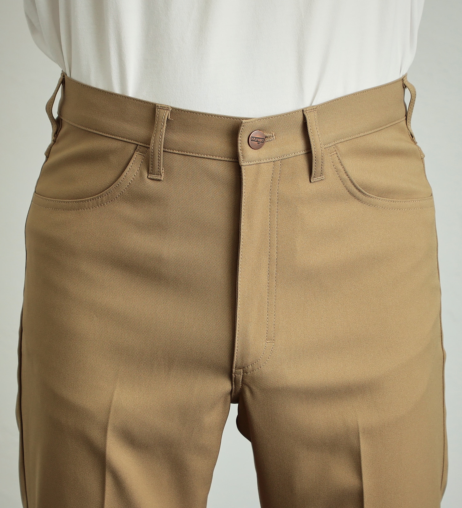 Wrangler(ラングラー)の【試着対象】【ベストセラー】WRANGLER WRANCHER/ランチャー フレアードレスパンツ（レングス74cm）|パンツ/パンツ/メンズ|ベージュ