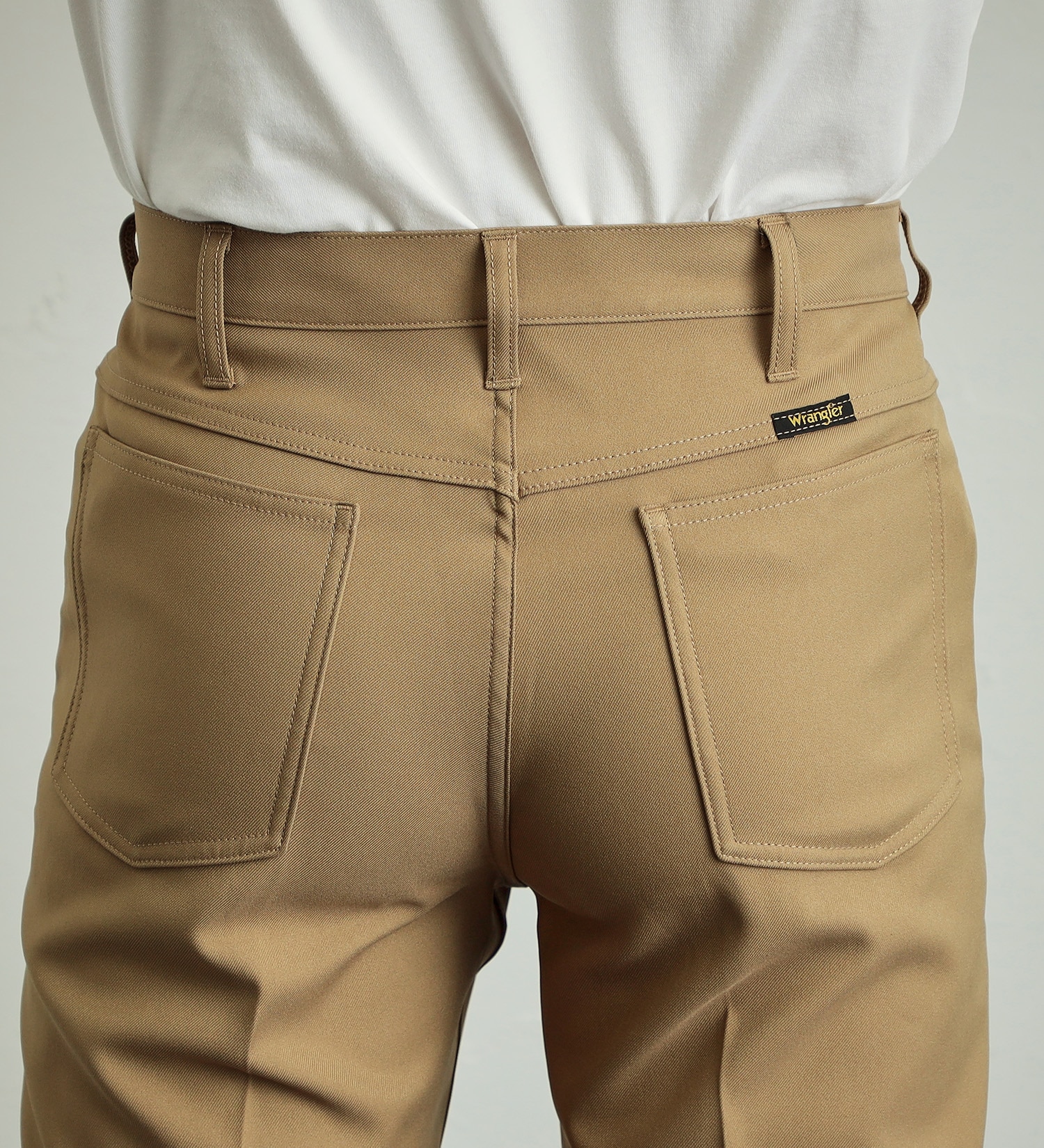 Wrangler(ラングラー)の【試着対象】【ベストセラー】WRANGLER WRANCHER/ランチャー フレアードレスパンツ（レングス74cm）|パンツ/パンツ/メンズ|ベージュ