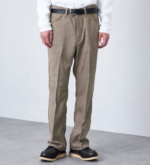 WRANGLER WRANCHER/【リネンライク】ランチャーフレアードレスパンツ