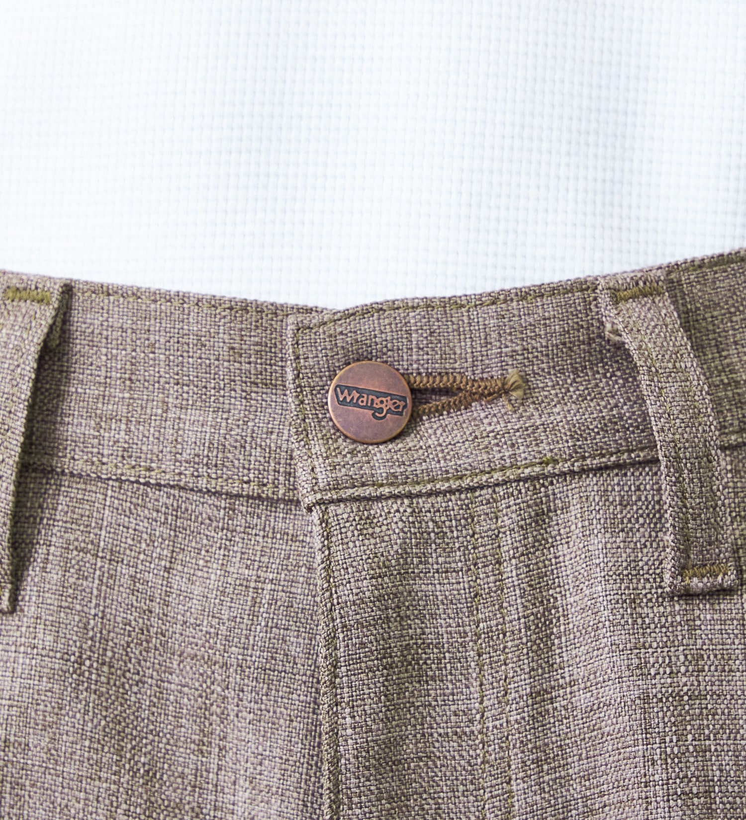 Wrangler(ラングラー)のWRANGLER WRANCHER/【リネンライク】ランチャーフレアードレスパンツ|パンツ/パンツ/メンズ|ベージュ