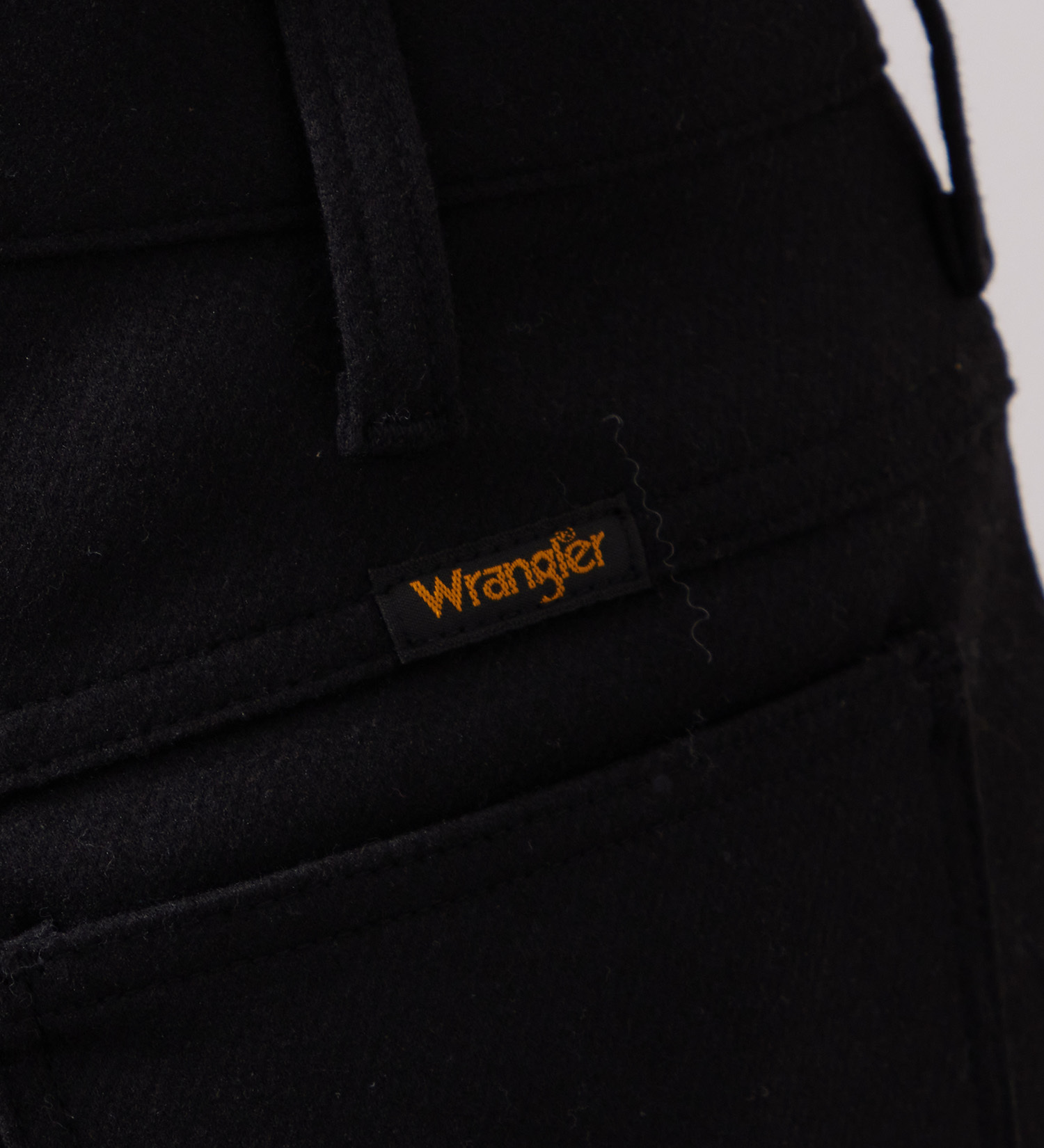 Wrangler(ラングラー)のWRANGLER WRANCHER/ランチャー フレアードレスパンツ フランネル(レングス74cm)【セットアップ対応/暖】|パンツ/パンツ/メンズ|ブラック