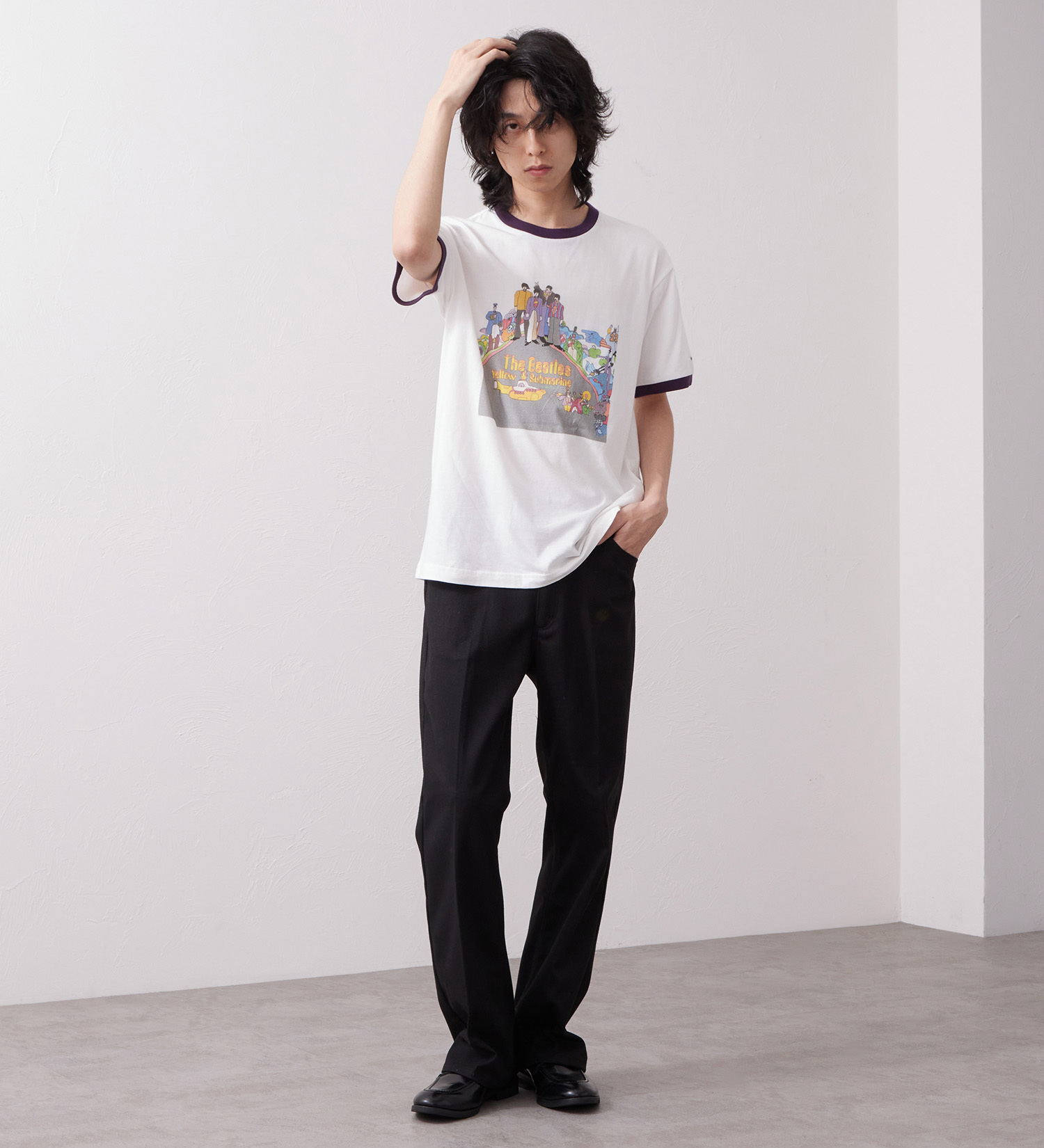 Wrangler(ラングラー)のWRANGLER WRANCHER/ランチャー フレアードレスパンツ フランネル(レングス74cm)【セットアップ対応/暖】|パンツ/パンツ/メンズ|ブラック