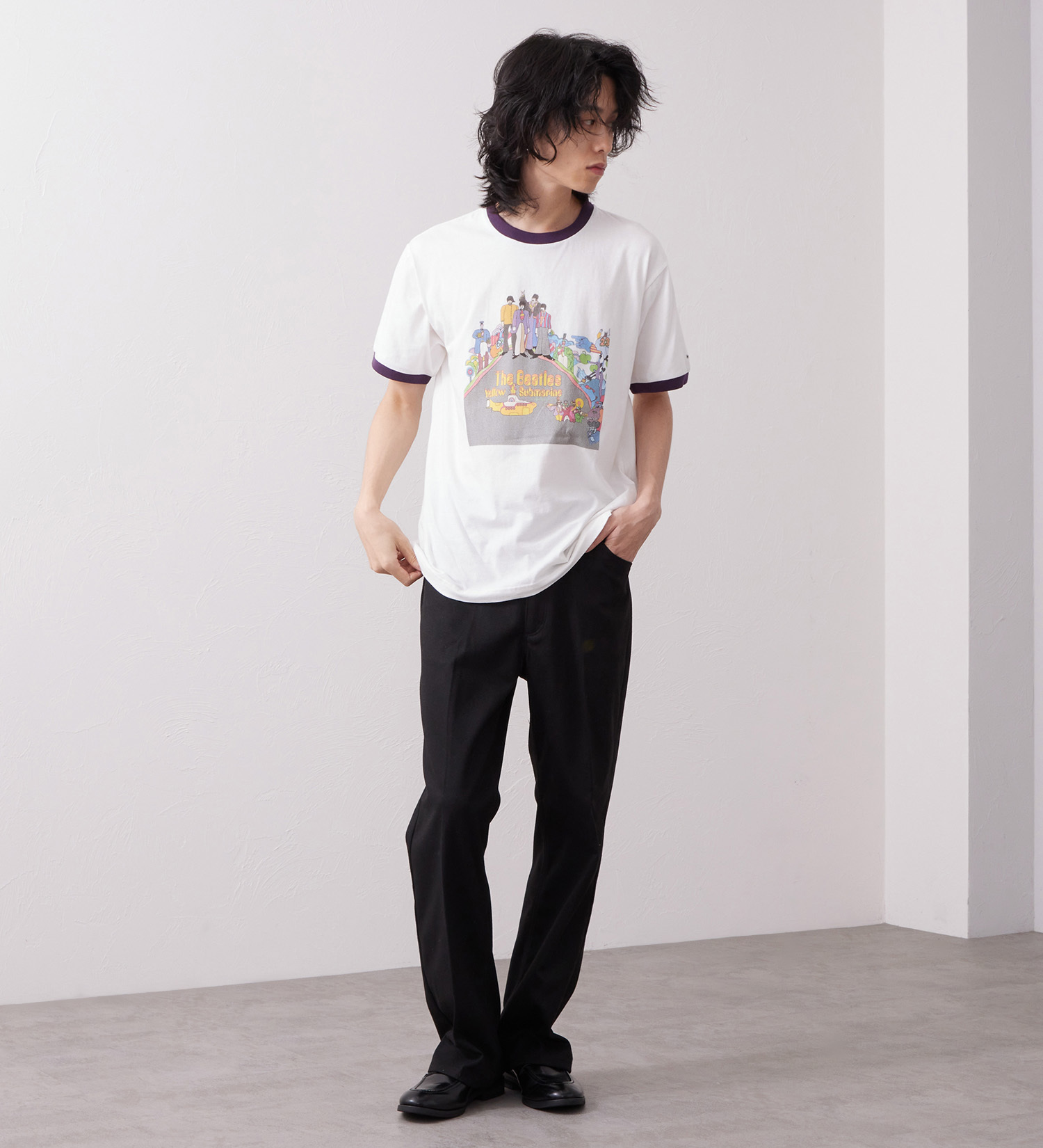 Wrangler(ラングラー)のWRANGLER WRANCHER/ランチャー フレアードレスパンツ フランネル(レングス74cm)【セットアップ対応/暖】|パンツ/パンツ/メンズ|ブラック