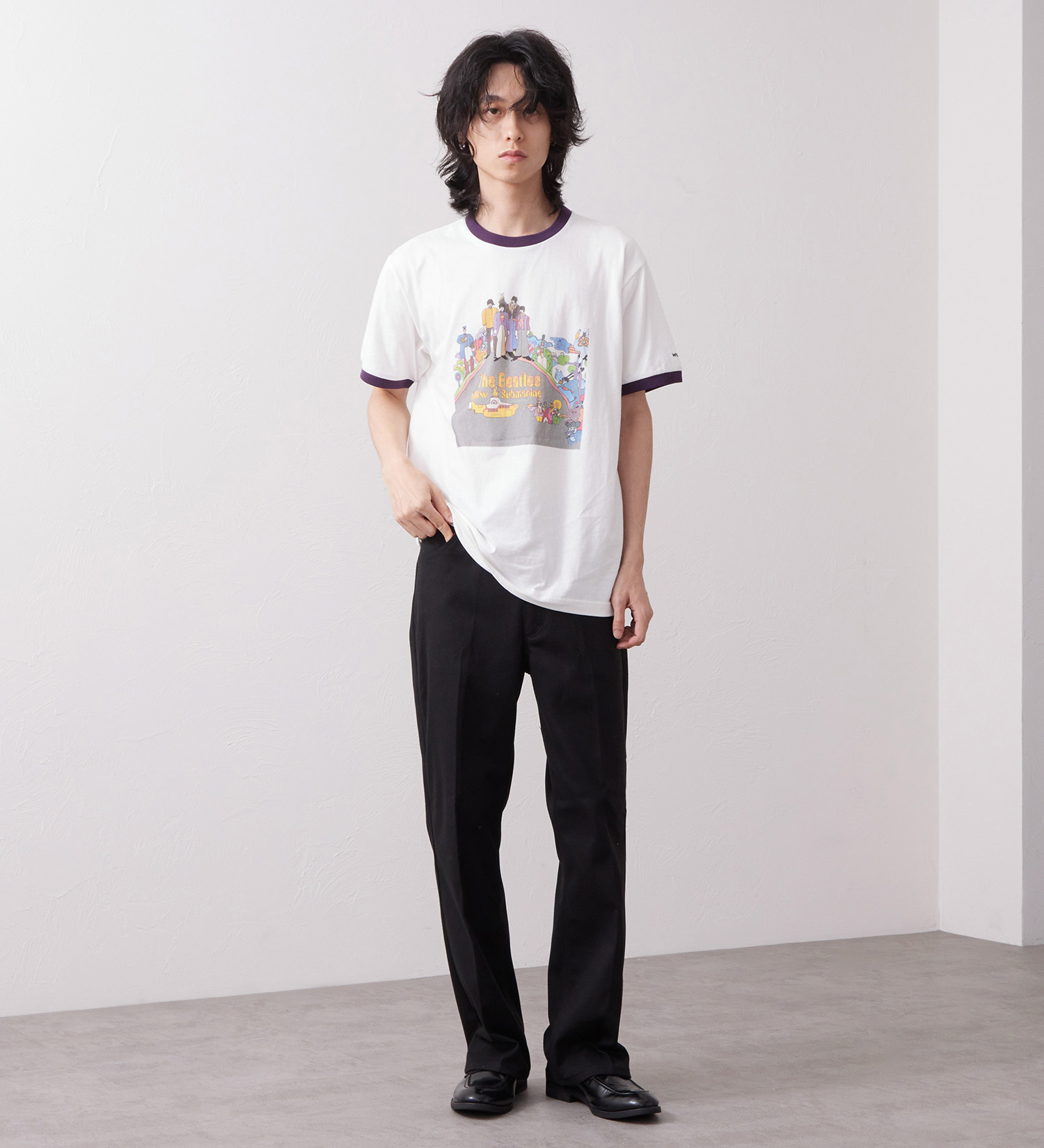 Wrangler(ラングラー)のWRANGLER WRANCHER/ランチャー フレアードレスパンツ フランネル(レングス74cm)【セットアップ対応/暖】|パンツ/パンツ/メンズ|ブラック