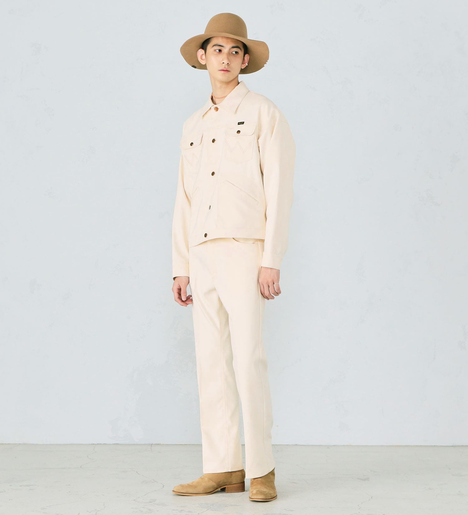 Wrangler(ラングラー)の【ベストセラー】WRANGLER WRANCHER/ランチャー フレアードレスパンツ(レングス71cm)|パンツ/パンツ/メンズ|アイボリー