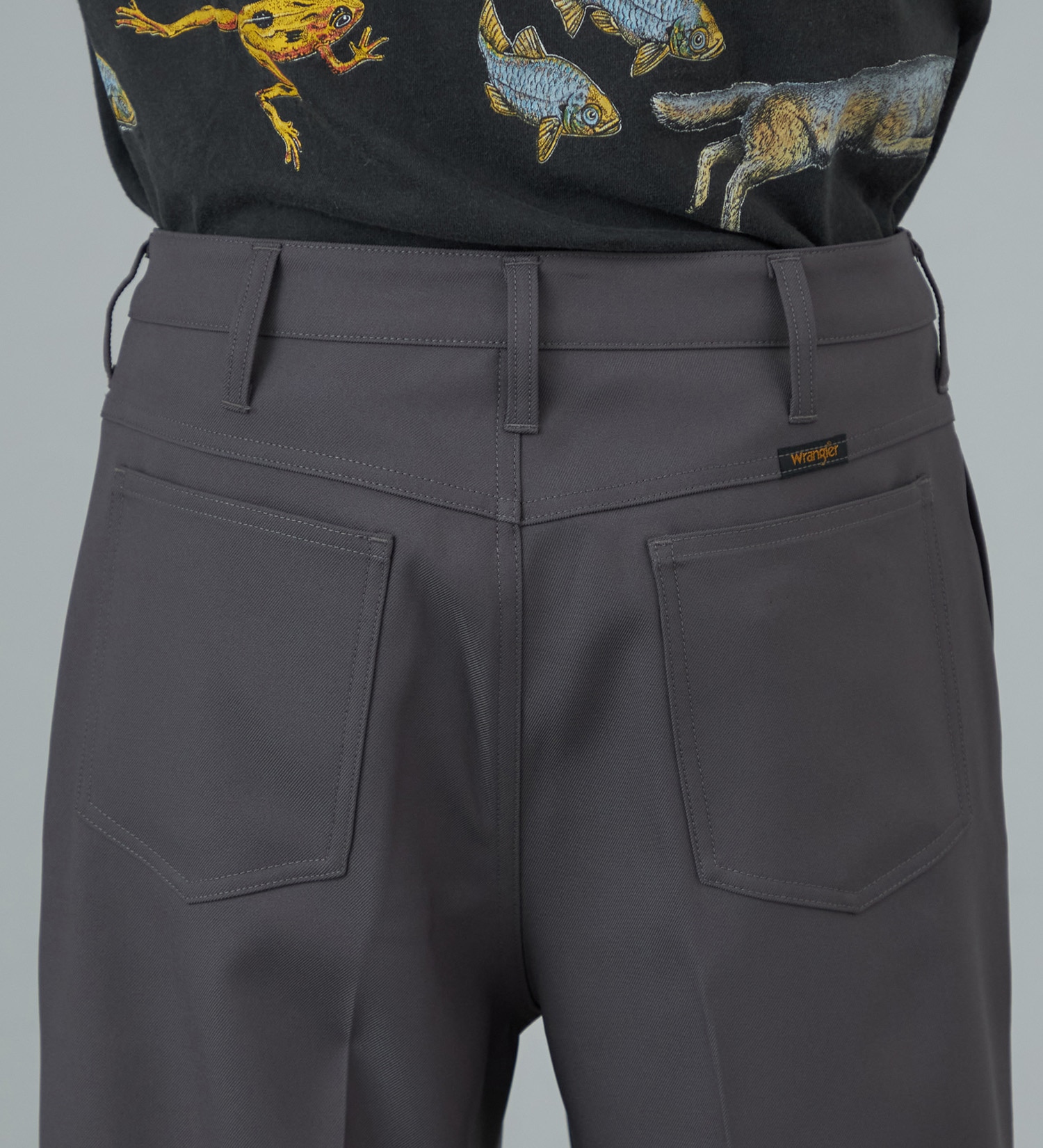Wrangler(ラングラー)の【試着対象】【MENS】WRANCHER WIDE/ランチャーフレアーワイド|パンツ/パンツ/メンズ|グレー