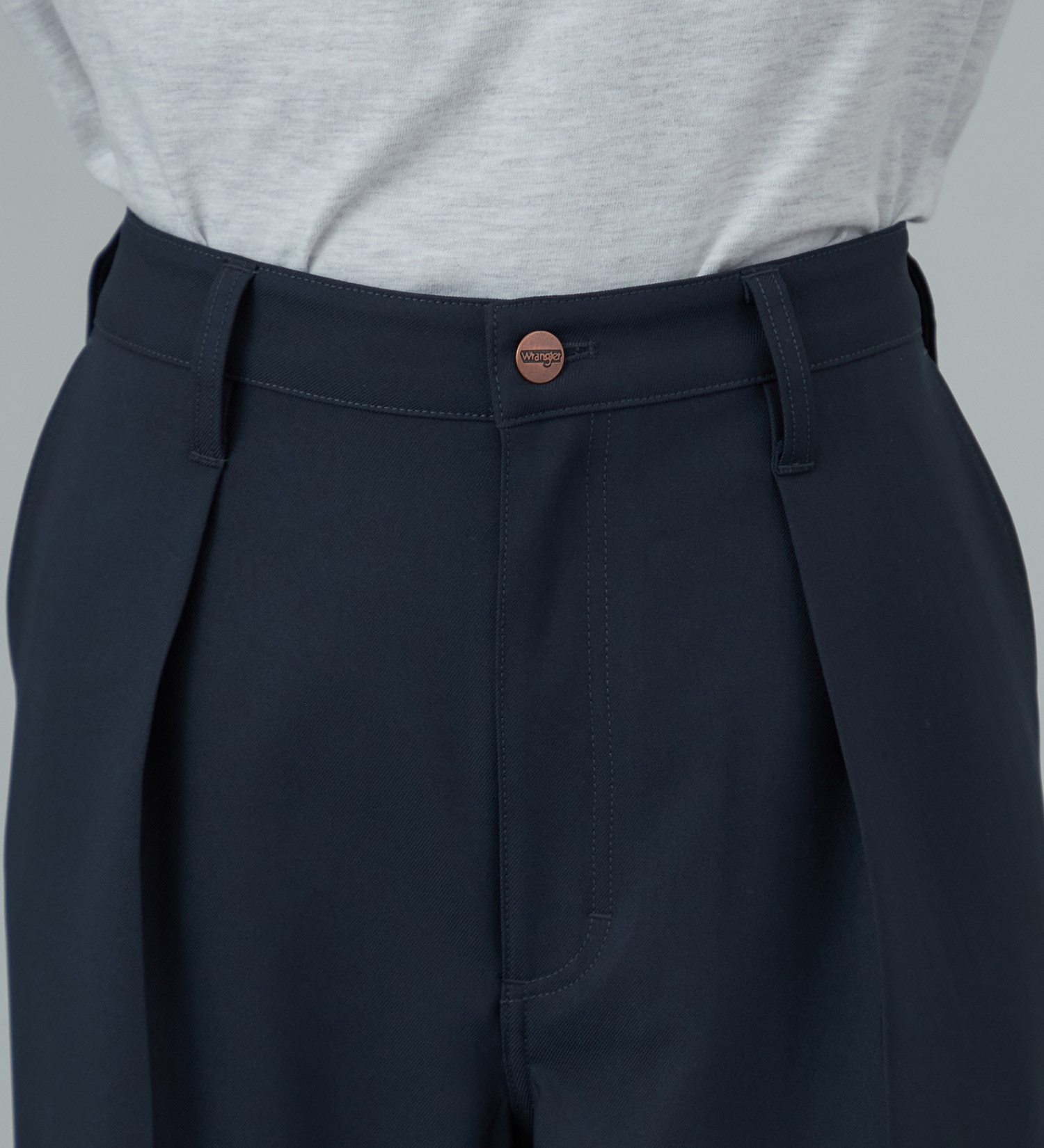Wrangler(ラングラー)の【試着対象】【MENS】WRANCHER WIDE/ランチャーフレアーワイド|パンツ/パンツ/メンズ|ネイビー
