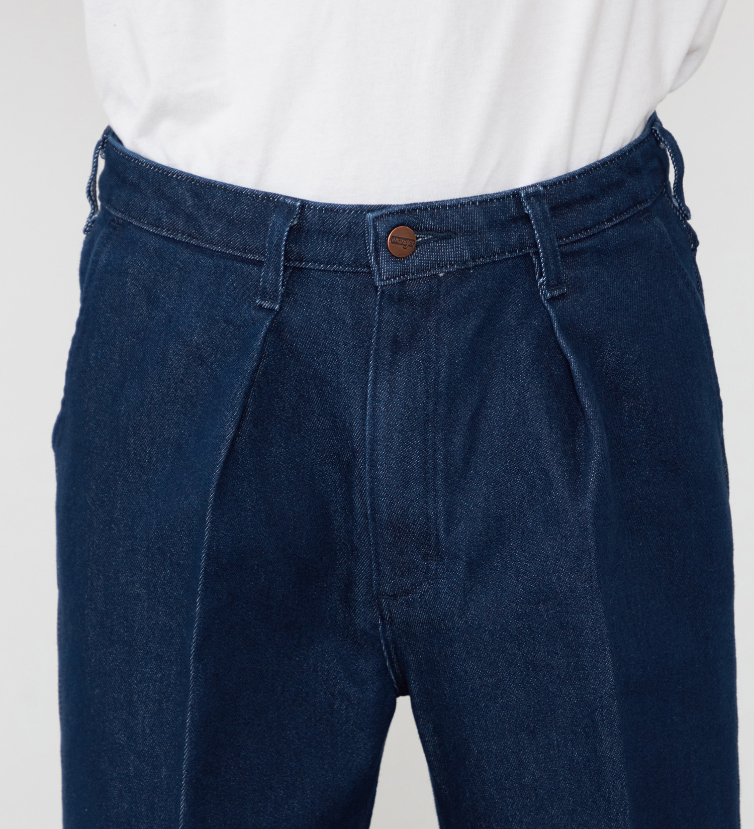 Wrangler(ラングラー)の【MENS】WRANCHER WIDE DENIM/ランチャーフレアーワイドデニム|パンツ/デニム/ジーンズパンツ/メンズ|インディゴブルー