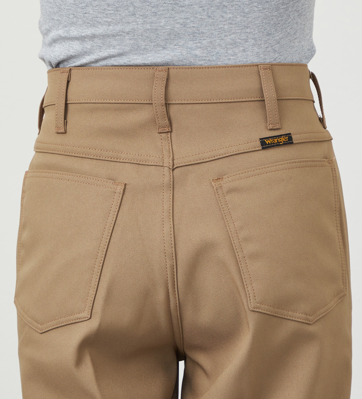 Wrangler(ラングラー)の【試着対象】【LADYS】WRANGLER WRANCHER WIDE/ランチャー フレアーワイドパンツ|パンツ/パンツ/レディース|ベージュ系その他