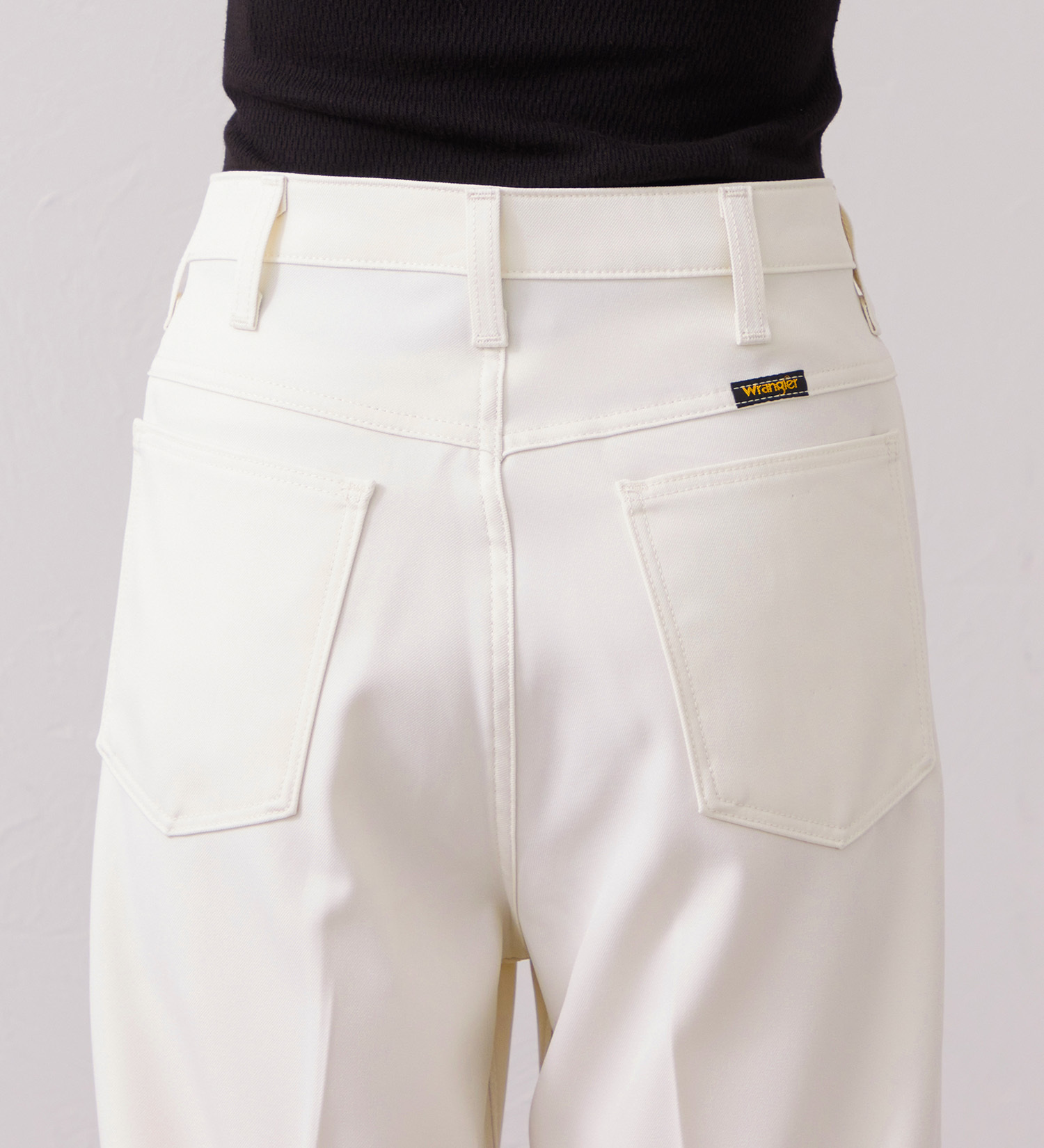 Wrangler(ラングラー)のWRANGLER WRANCHER WIDE/ランチャー フレアーワイドパンツ【レディース】|パンツ/パンツ/レディース|アイボリー