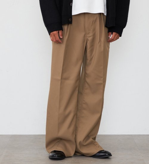 Wrangler(ラングラー)の【MENS】WRANCHER WIDE/ランチャーフレアーワイド|パンツ/パンツ/メンズ|ベージュ系その他
