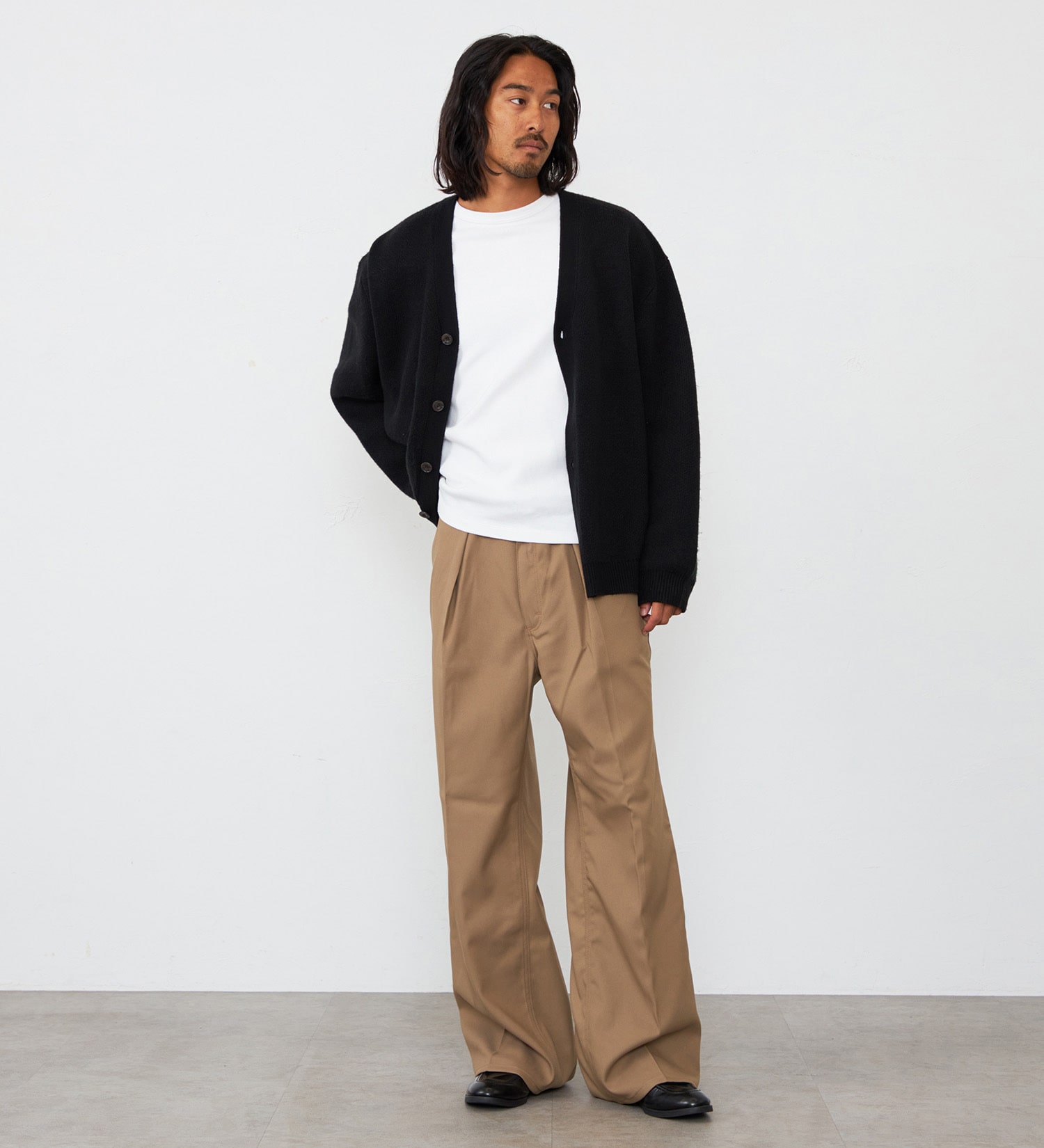 Wrangler(ラングラー)の【MENS】WRANCHER WIDE/ランチャーフレアーワイド|パンツ/パンツ/メンズ|ベージュ系その他