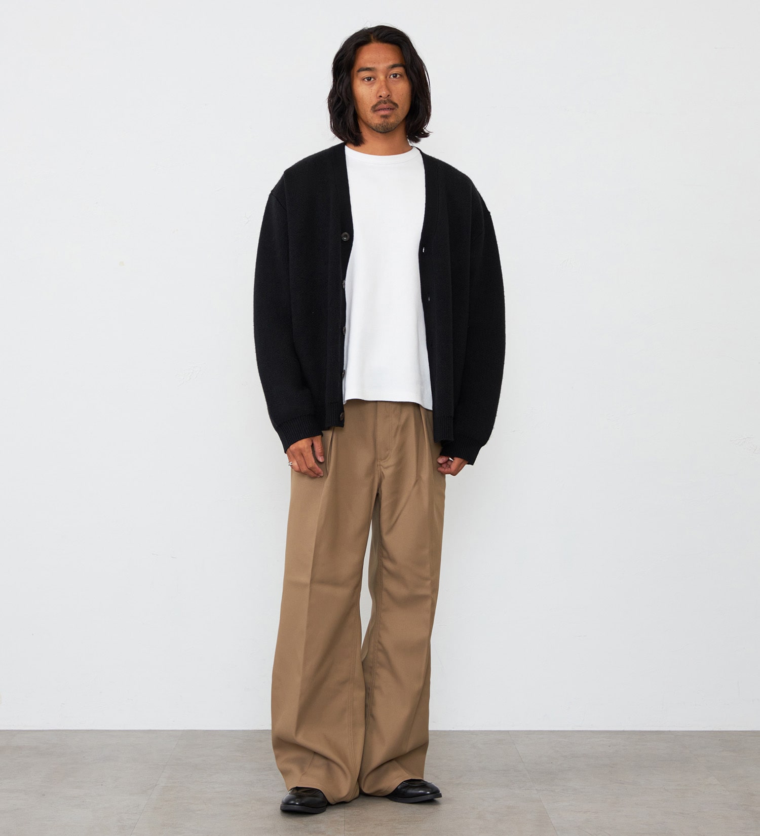 Wrangler(ラングラー)の【MENS】WRANCHER WIDE/ランチャーフレアーワイド|パンツ/パンツ/メンズ|ベージュ系その他