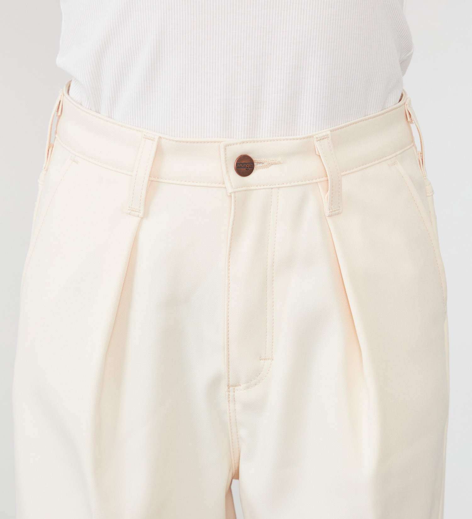 Wrangler(ラングラー)の【NEW】WRANGLER WRANCHER WIDE/ランチャー フレアーワイドパンツ(レディース)|パンツ/パンツ/レディース|オフホワイト