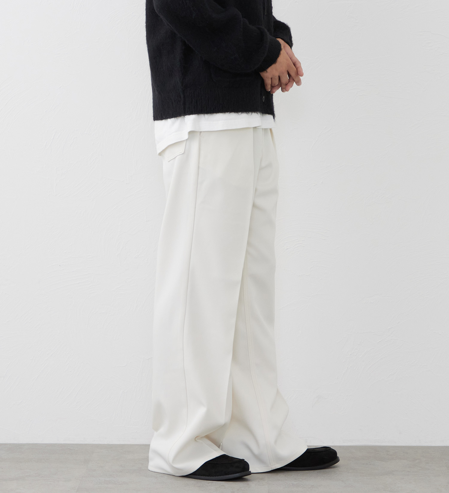 Wrangler(ラングラー)のWRANCHER WIDE/ランチャーフレアーワイド 【メンズ/セットアップ対応】|パンツ/パンツ/メンズ|アイボリー