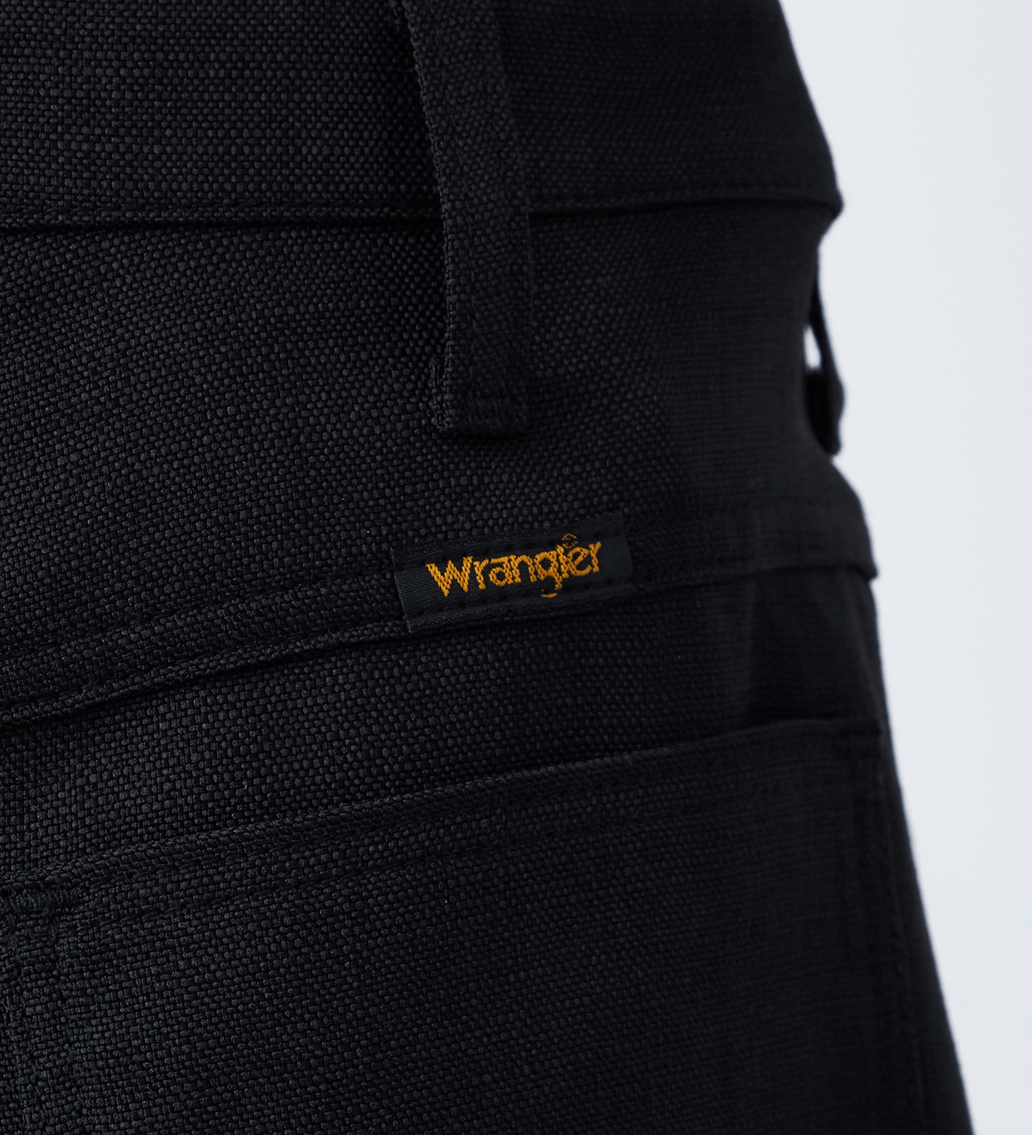 Wrangler(ラングラー)の【MENS】WRANCHER WIDE/【リネンライク】ランチャーフレアーワイド|パンツ/パンツ/メンズ|ブラック