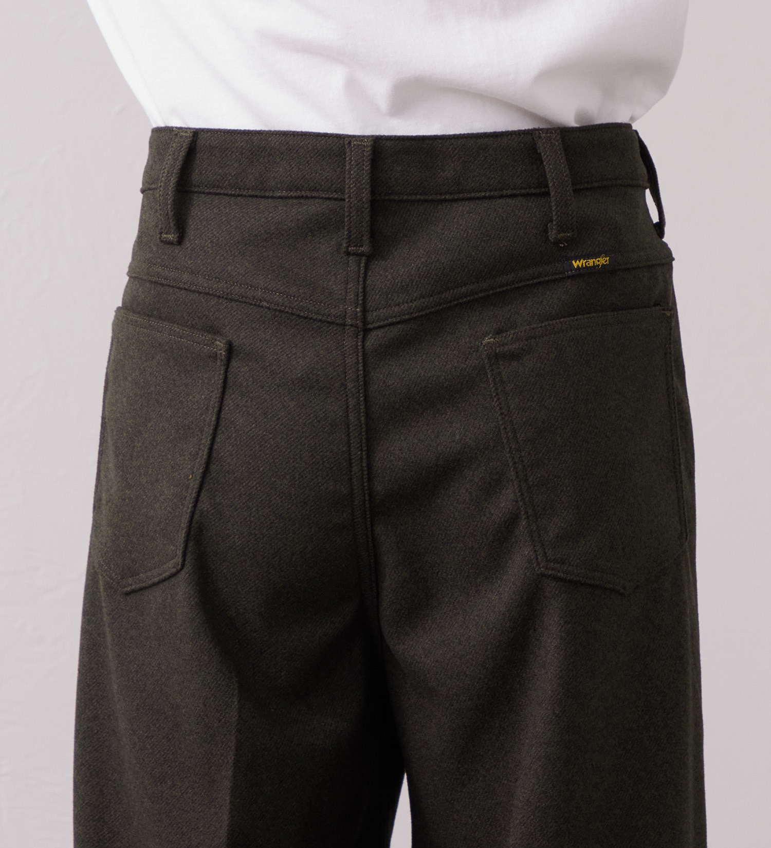 Wrangler(ラングラー)のWRANCHER WIDE/ランチャーフレアーワイド フランネル【メンズ/セットアップ対応/暖】|パンツ/パンツ/メンズ|ブラウン