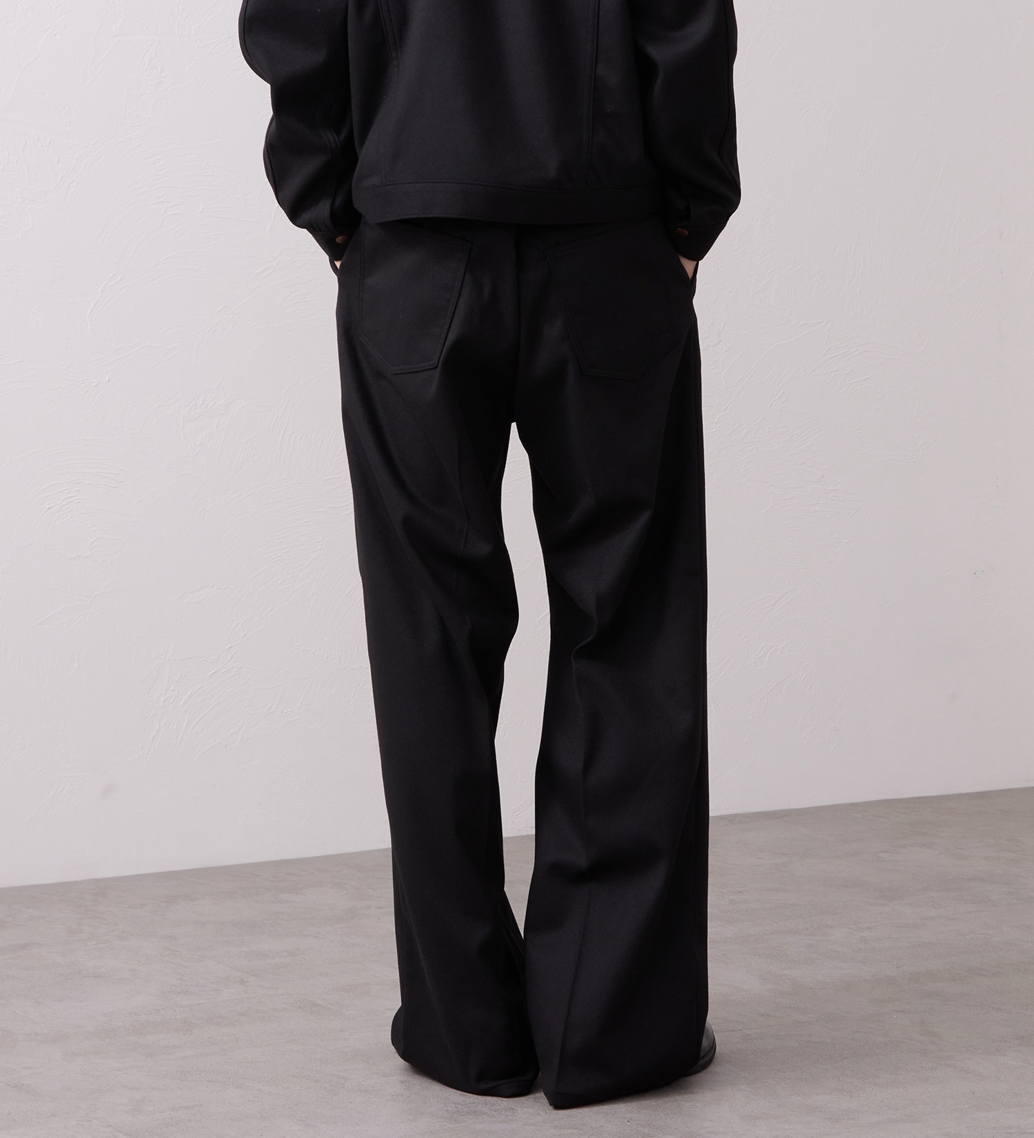 Wrangler(ラングラー)のWRANCHER WIDE/ランチャーフレアーワイド フランネル【メンズ/セットアップ対応/暖】|パンツ/パンツ/メンズ|ブラック