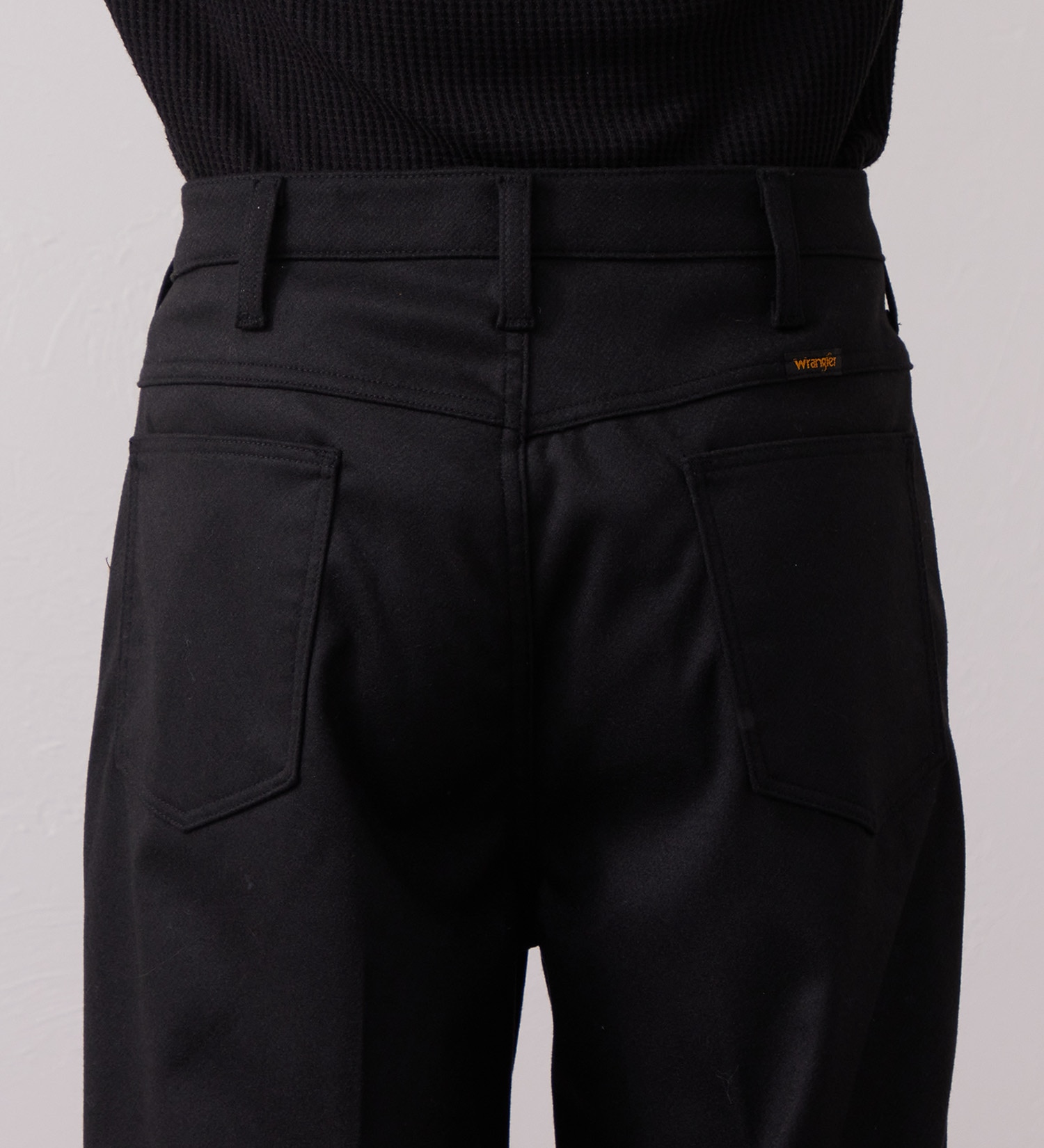 Wrangler(ラングラー)のWRANCHER WIDE/ランチャーフレアーワイド フランネル【メンズ/セットアップ対応/暖】|パンツ/パンツ/メンズ|ブラック