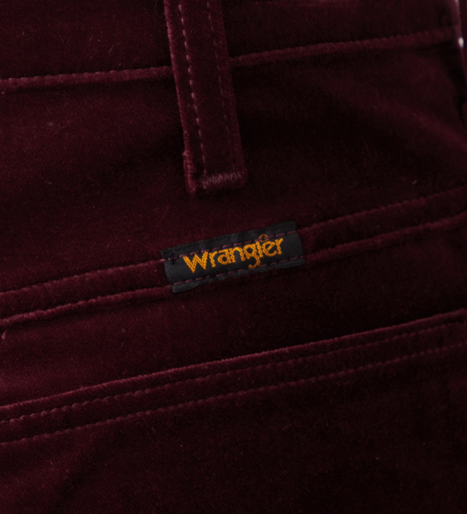 Wrangler(ラングラー)のWRANCHER WIDE/ランチャーフレアーワイド ベロア【レディース/暖】|パンツ/パンツ/レディース|ワイン