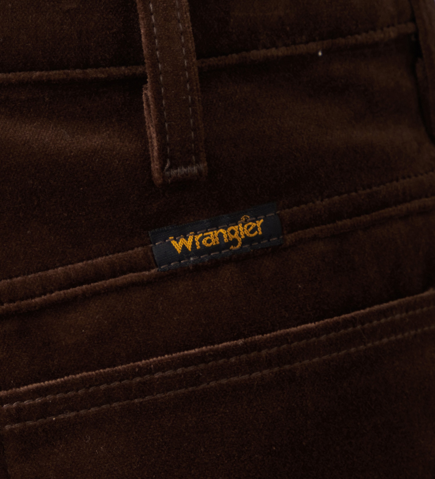 Wrangler(ラングラー)のWRANCHER WIDE/ランチャーフレアーワイド ベロア【レディース/暖】|パンツ/パンツ/レディース|ブラウン