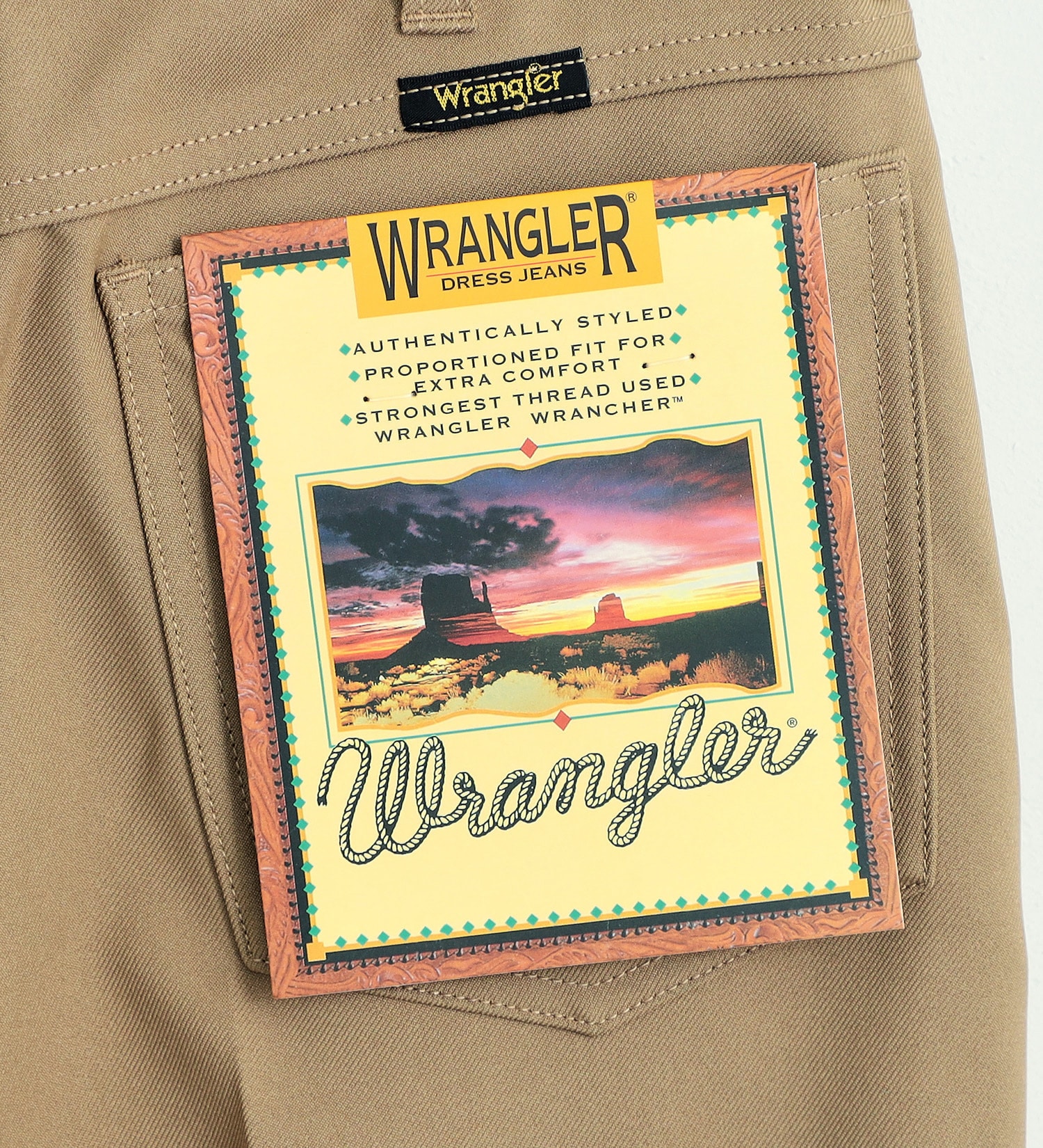 Wrangler(ラングラー)の【試着対象】WRANGLER WRANCHER/ランチャー フレアードレスパンツ(レディース)|パンツ/パンツ/レディース|ベージュ