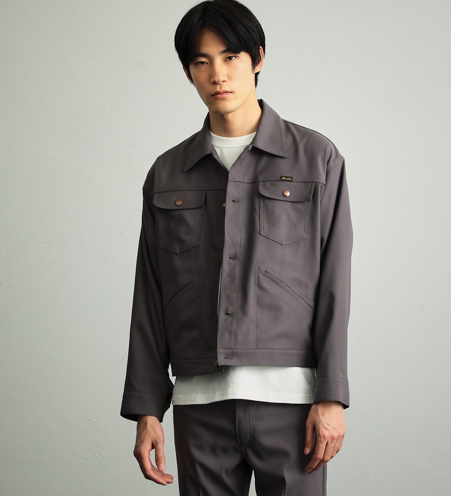 Wrangler(ラングラー)の【試着対象】124MJ　WRANGLER WRANCHER/ランチャー　ビッグシルエットジャケット セットアップ可|ジャケット/アウター/その他アウター/メンズ|グレー