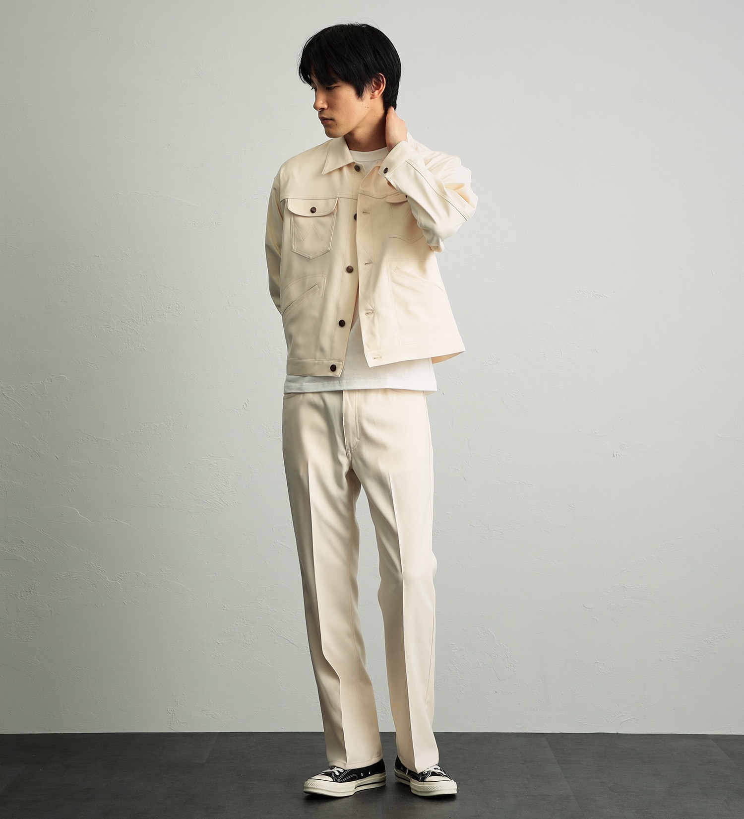 Wrangler(ラングラー)の【試着対象】124MJ　WRANGLER WRANCHER/ランチャー　ビッグシルエットジャケット セットアップ可|ジャケット/アウター/その他アウター/メンズ|オフホワイト