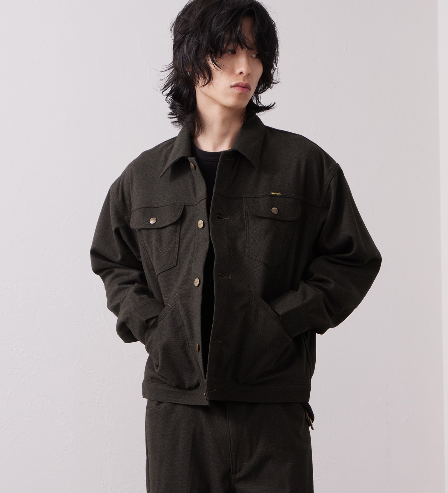Wrangler(ラングラー)の124MJ WRANGLER WRANCHER/ランチャージャケット フランネル【セットアップ対応/暖】|ジャケット/アウター/その他アウター/メンズ|ブラウン