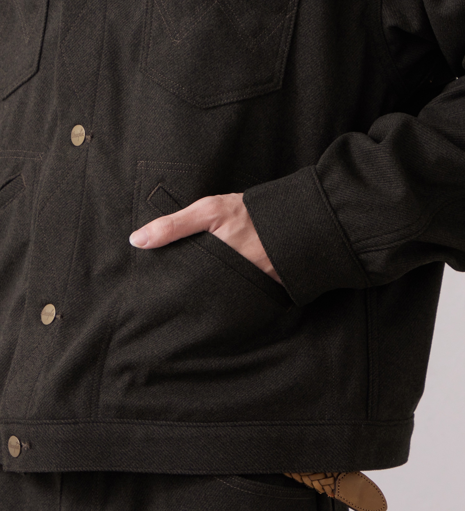 Wrangler(ラングラー)の124MJ WRANGLER WRANCHER/ランチャージャケット フランネル【セットアップ対応/暖】|ジャケット/アウター/その他アウター/メンズ|ブラウン