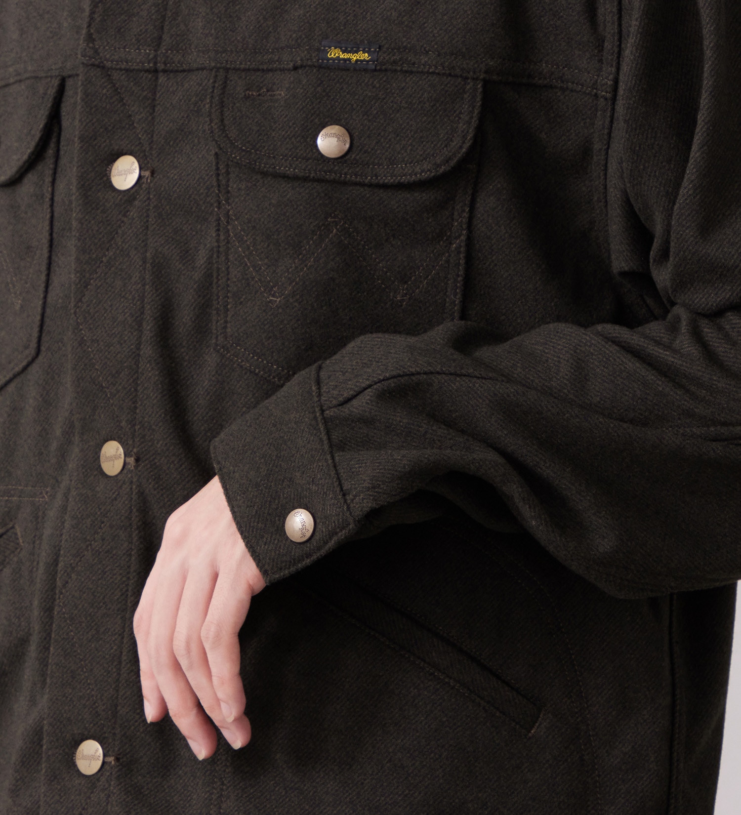Wrangler(ラングラー)の124MJ WRANGLER WRANCHER/ランチャージャケット フランネル【セットアップ対応/暖】|ジャケット/アウター/その他アウター/メンズ|ブラウン