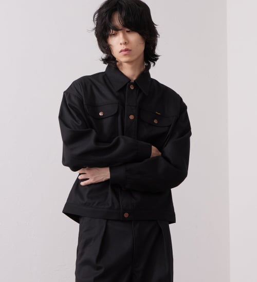 Wrangler(ラングラー)の124MJ WRANGLER WRANCHER/ランチャージャケット フランネル【セットアップ対応/暖】|ジャケット/アウター/その他アウター/メンズ|ブラック