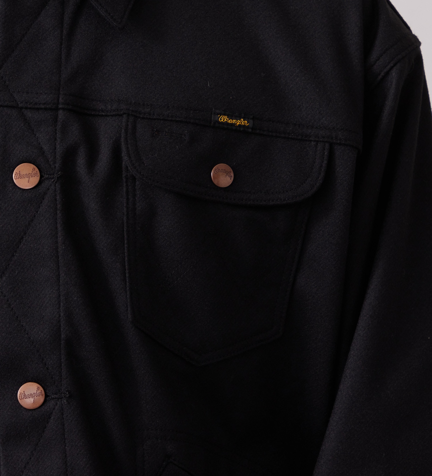Wrangler(ラングラー)の124MJ WRANGLER WRANCHER/ランチャージャケット フランネル【セットアップ対応/暖】|ジャケット/アウター/その他アウター/メンズ|ブラック