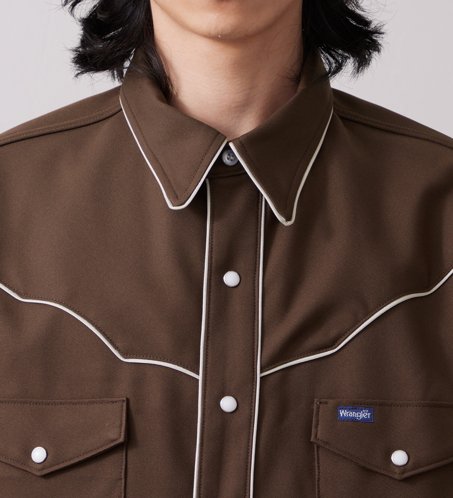 Wrangler(ラングラー)の127MW WRANGLER WRANCHER/ランチャーウエスタンシャツ【セットアップ対応】|トップス/シャツ/ブラウス/メンズ|ブラウン