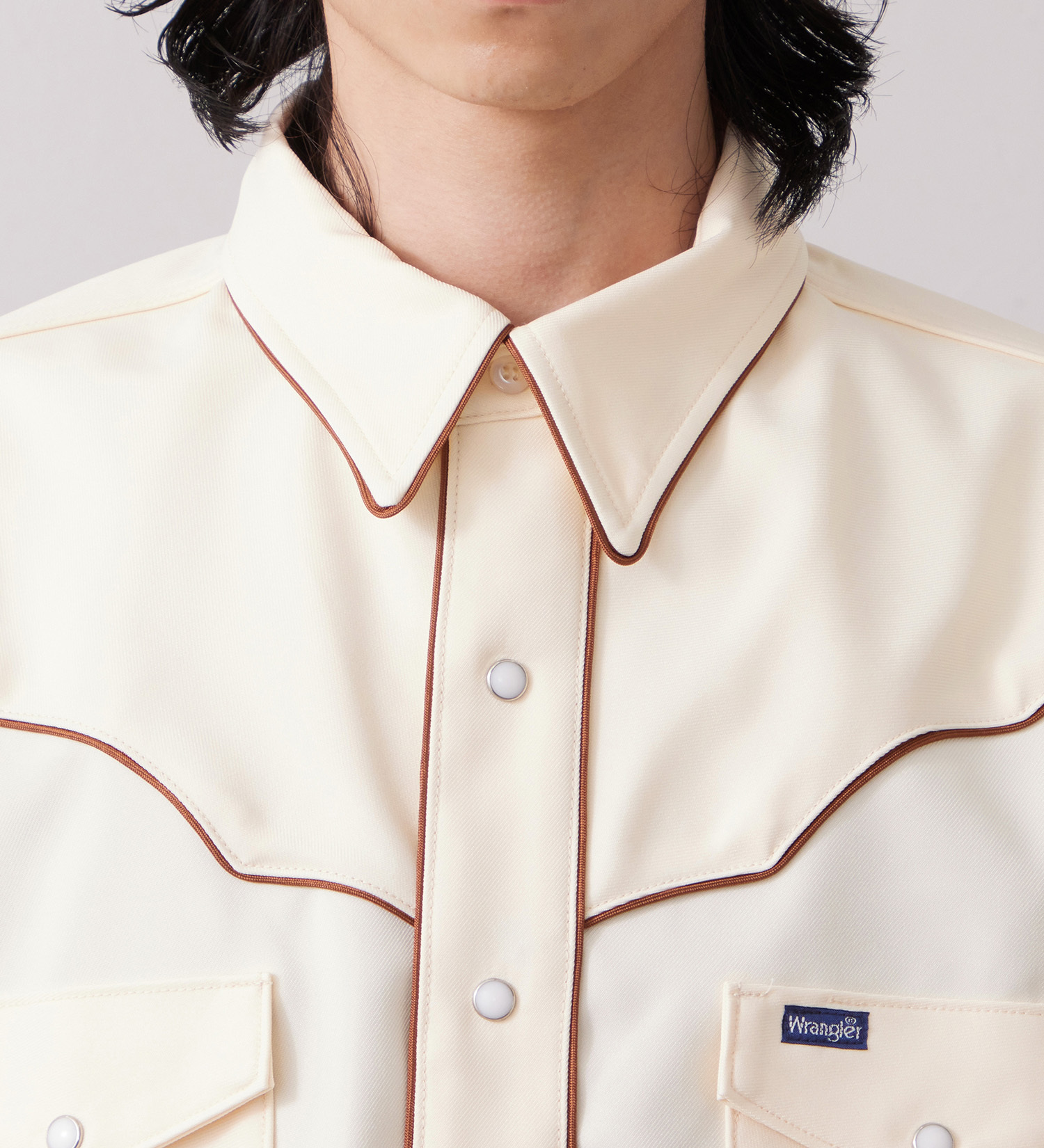 Wrangler(ラングラー)の127MW WRANGLER WRANCHER/ランチャーウエスタンシャツ【セットアップ対応】|トップス/シャツ/ブラウス/メンズ|アイボリー